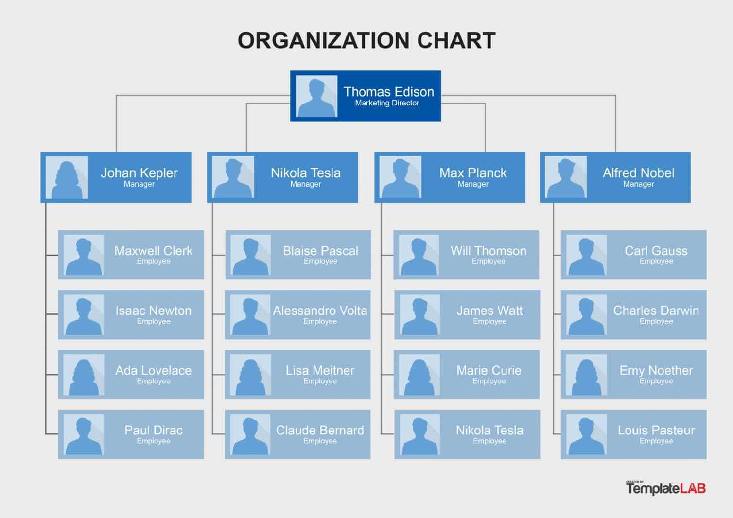 Free Organizational Chart Templates | Template Samples Inside Organization Chart Template Word
