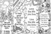 Free Printable Coloring Bookmarks Templates Free Coloring in Free Blank Bookmark Templates To Print