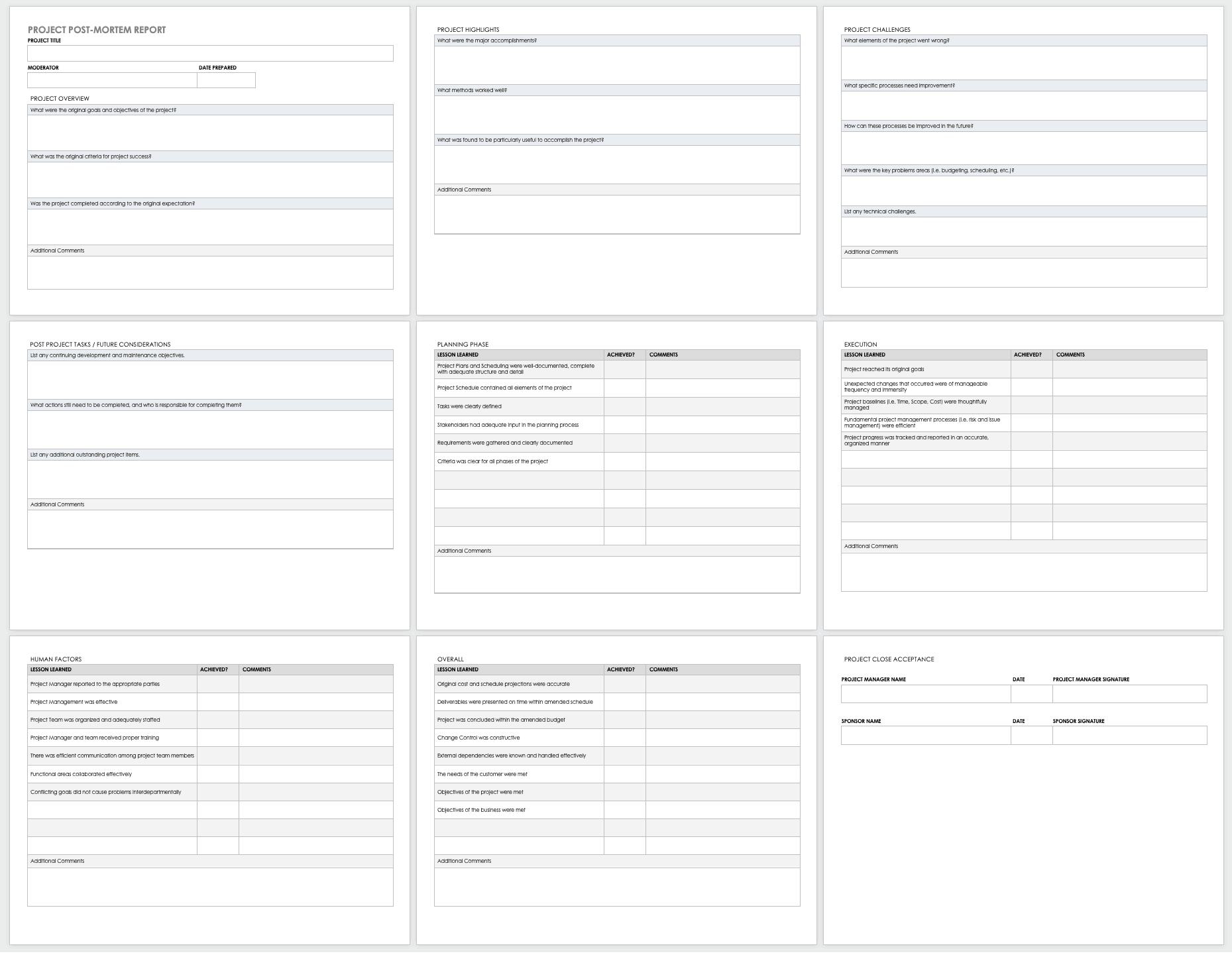 Free Project Report Templates | Smartsheet Intended For Monthly Board Report Template