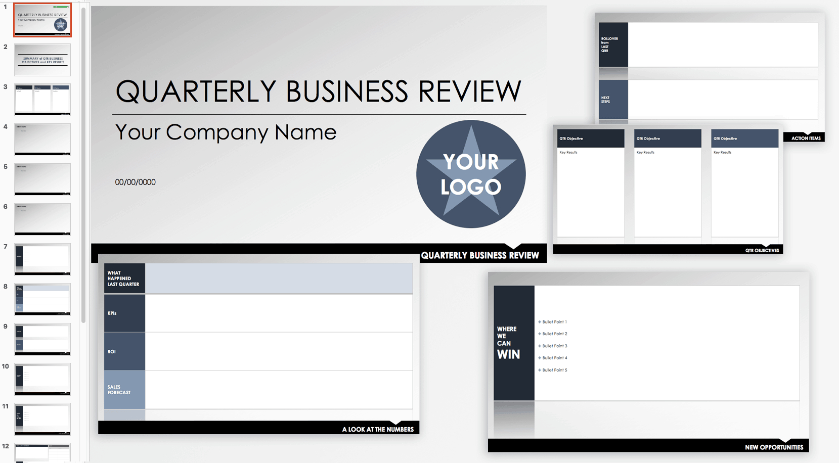 Free Qbr And Business Review Templates | Smartsheet Throughout Business Review Report Template