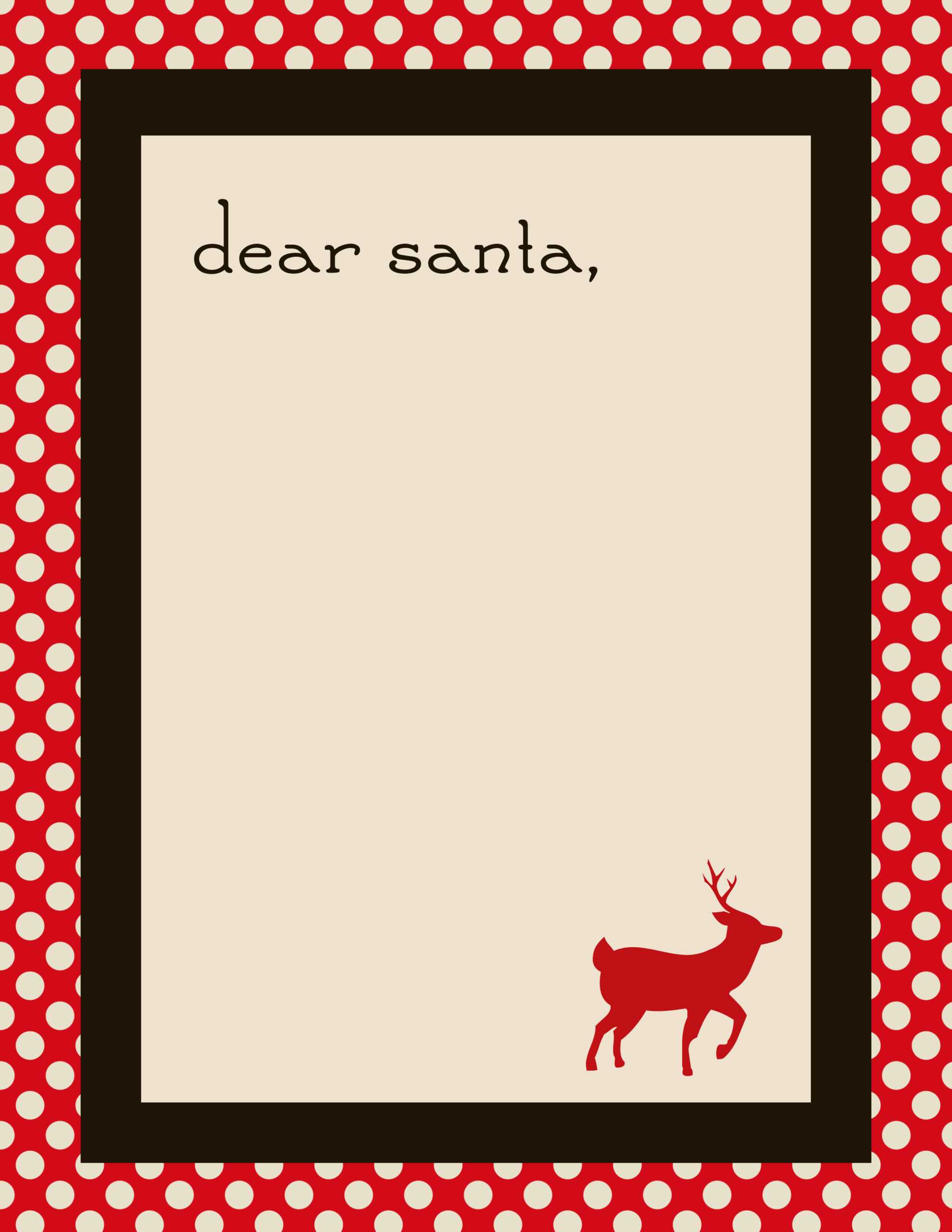 Free Santa Letter Templates | Oldsaltfarm With Santa Letter Template Word