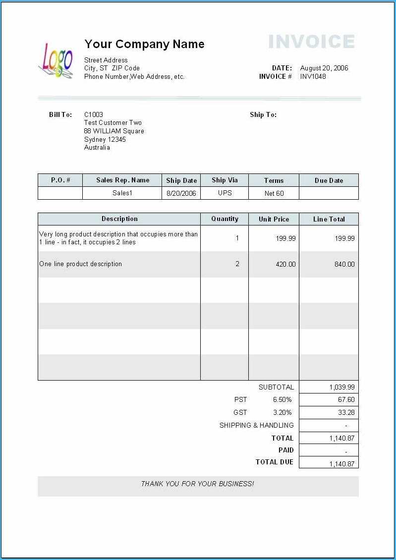 Free Spreadsheet For Mac Elegant Invoice Template As Pertaining To Free Invoice Template Word Mac
