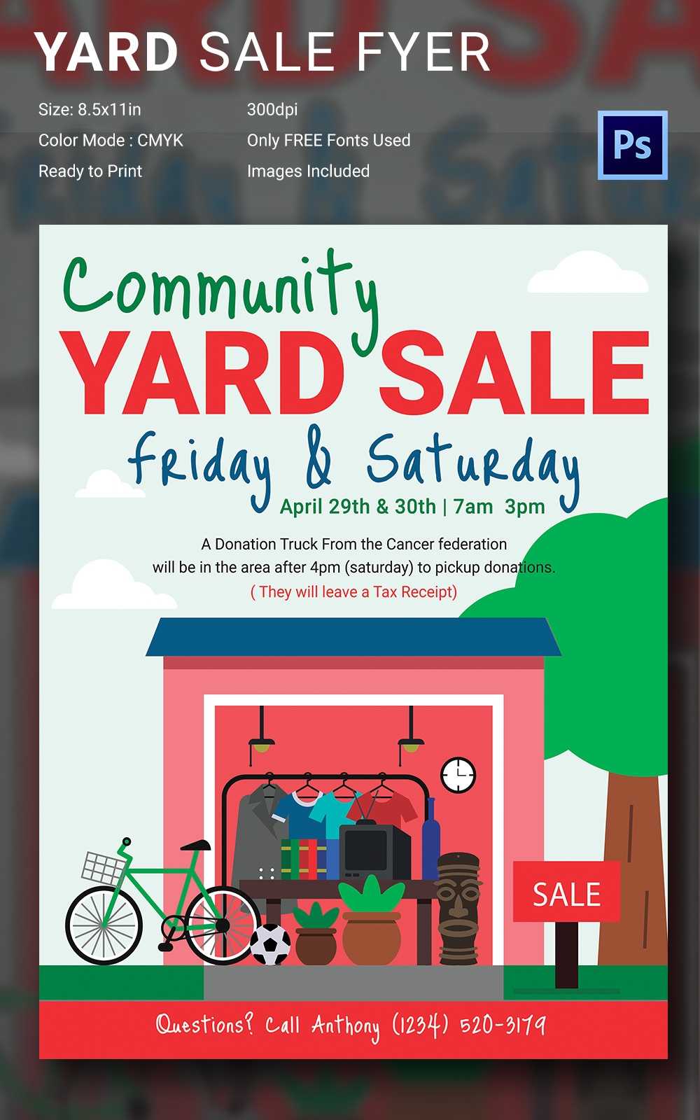 Free Yard Sale Flyer Template ] – Free Yard Sale13 Flyer Pertaining To Yard Sale Flyer Template Word