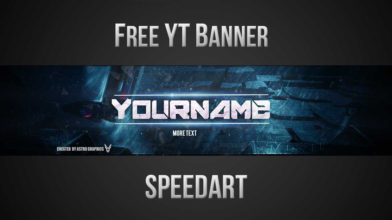 Free Youtube Banner Template (Psd) *new 2015* Inside Yt Banner Template