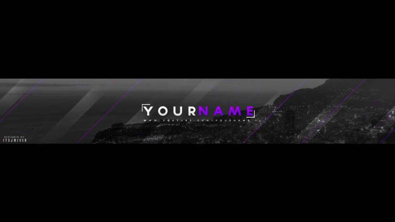 Free Youtube Banner Template(Adobe Photoshop)  By: Itsjwiser Pertaining To Adobe Photoshop Banner Templates