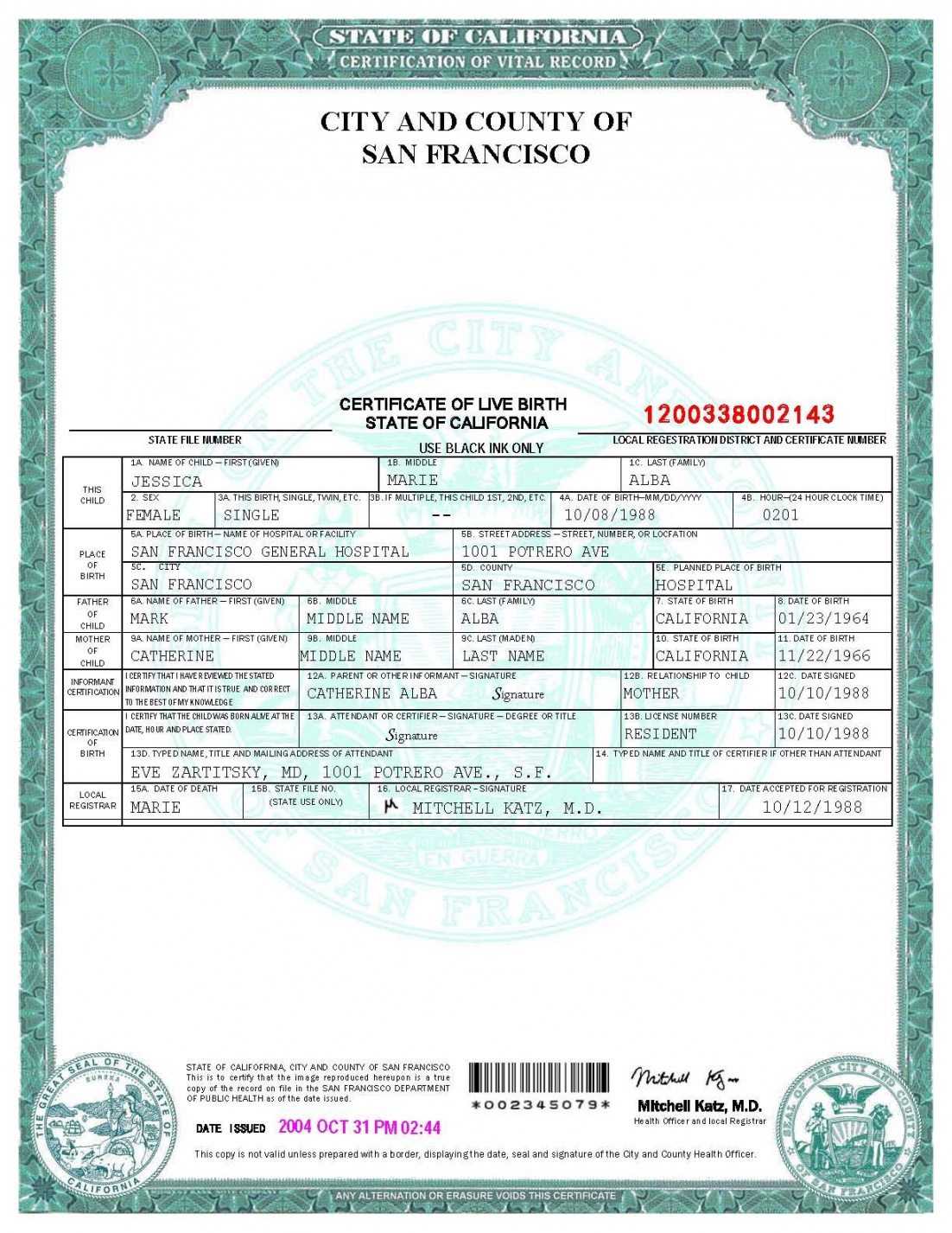 German Birth Certificate Template Karati ald2014 In Birth Certificate