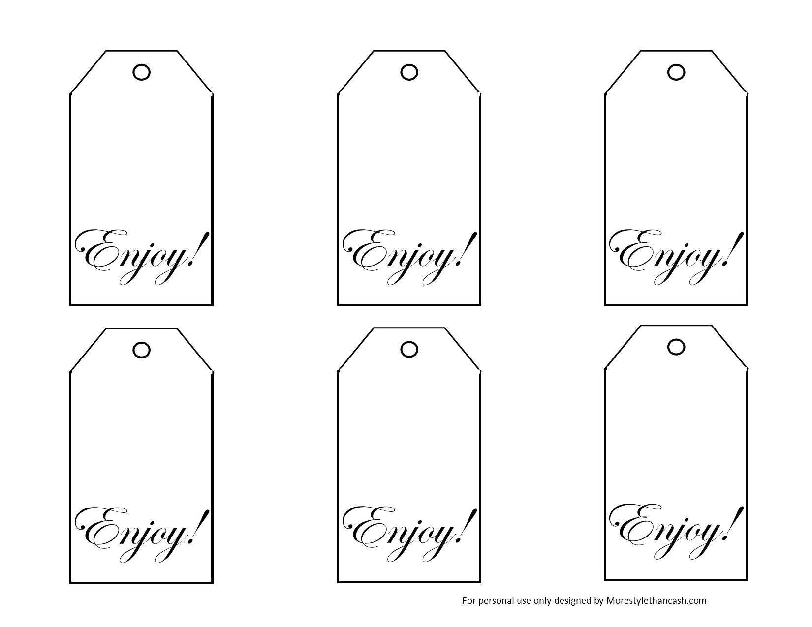 Gift Tag Template Christmas Tags Word Microsoft – Bestawnings In Free Gift Tag Templates For Word