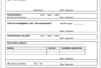 Gmp Logfile: Leitartikel - Gmp-Verlag: Logfile Leitartikel with Failure Investigation Report Template