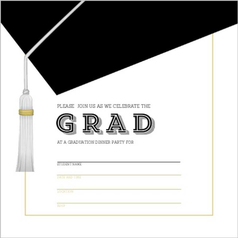 Graduation Invitation Layout – Karan.ald2014 Throughout Graduation Invitation Templates Microsoft Word