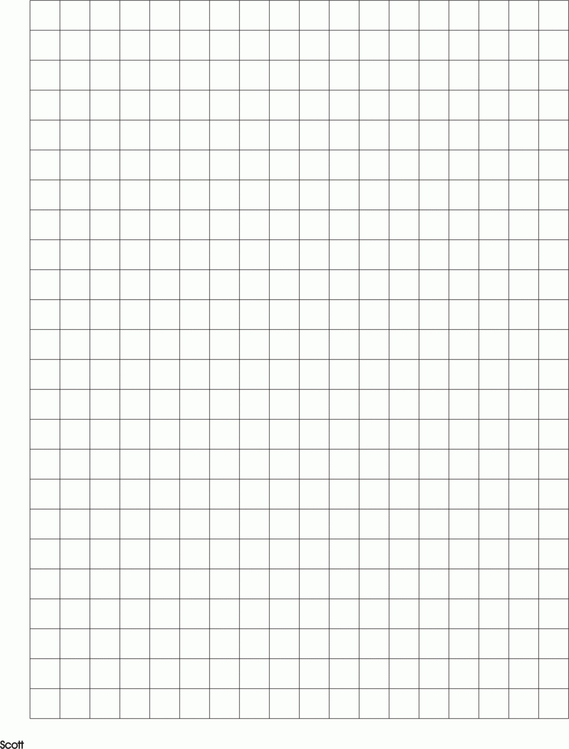 Graph Paper A4 Size Template Printable – Pdf, Word, Excel throughout ...