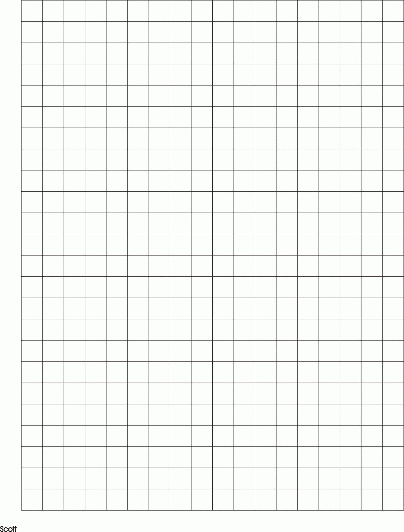 Graph Paper A4 Size Template Printable – Pdf, Word, Excel throughout ...