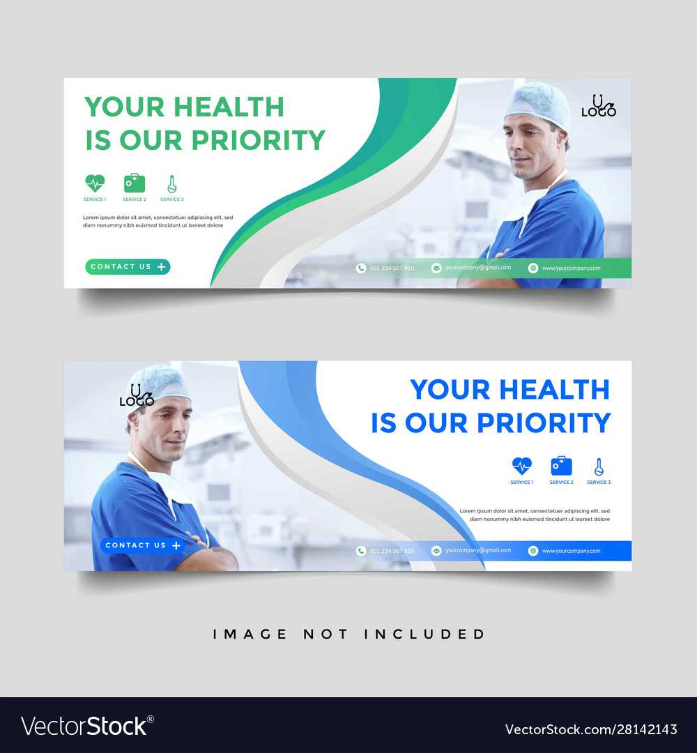 Healthcare Medical Banner Promotion Template Regarding Medical Banner Template