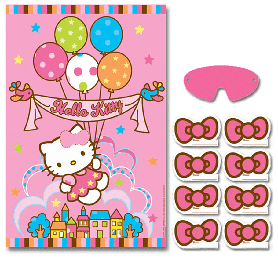 Hello Kitty Banner, Hello Kitty Kitty Party Birthday Party With Hello Kitty Banner Template