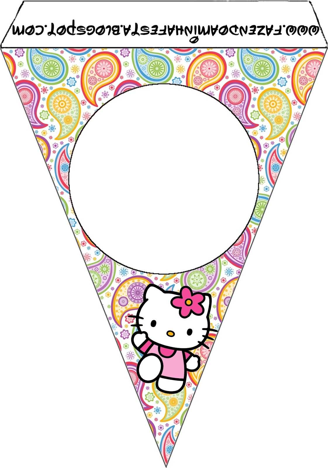 Hello Kitty Party: Free Party Printables, Images And Papers Regarding Hello Kitty Birthday Banner Template Free