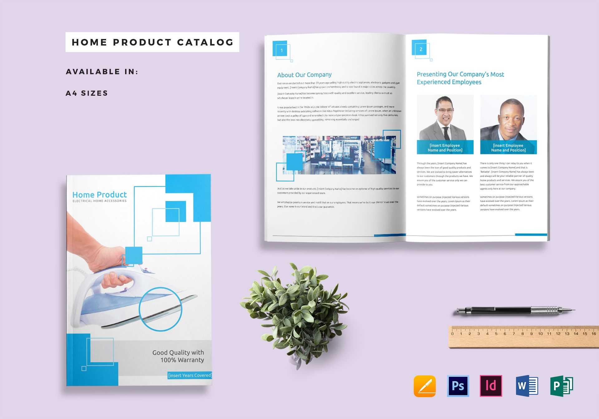 Home Product Catalog Template Throughout Word Catalogue Template
