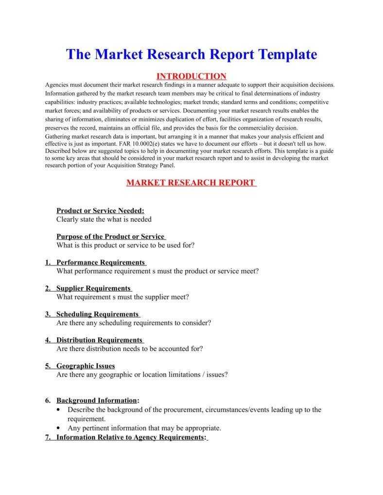 How A Market Research Benefits Your Business | Free With Regard To Market Research Report Template