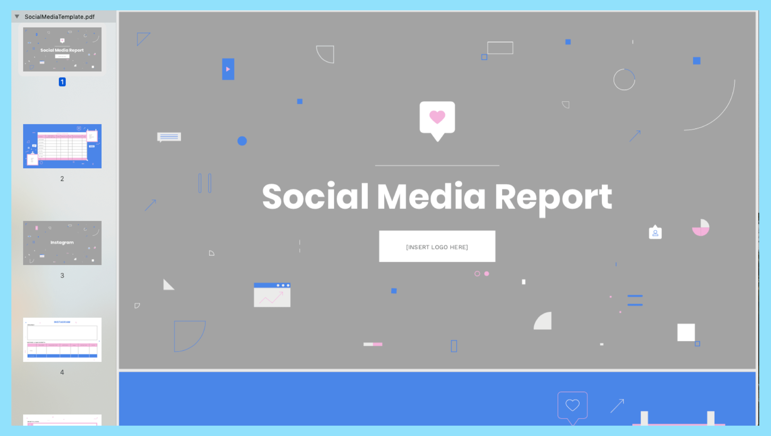 How To Build A Monthly Social Media Report [Free Templates With Regard To Social Media Report Template