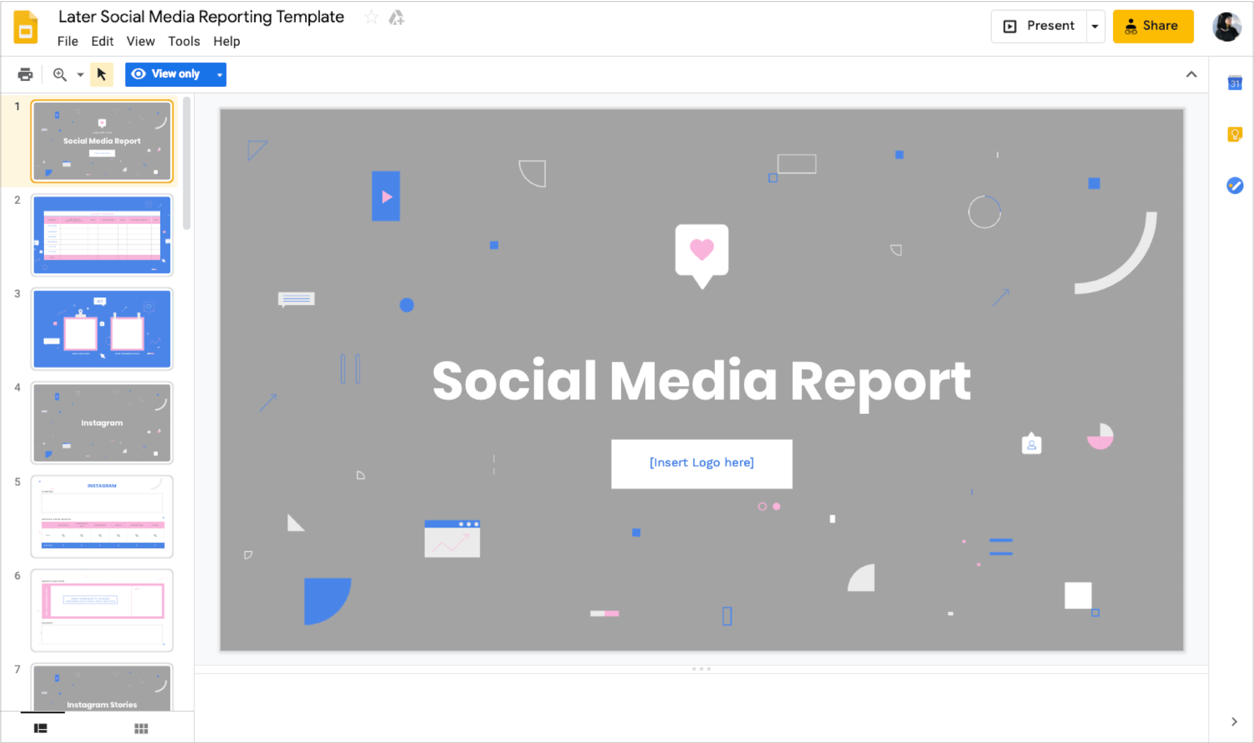 How To Build A Monthly Social Media Report Throughout Social Media Report Template