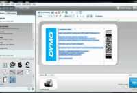 How To Build Your Own Label Template In Dymo Label Software? for Dymo Label Templates For Word