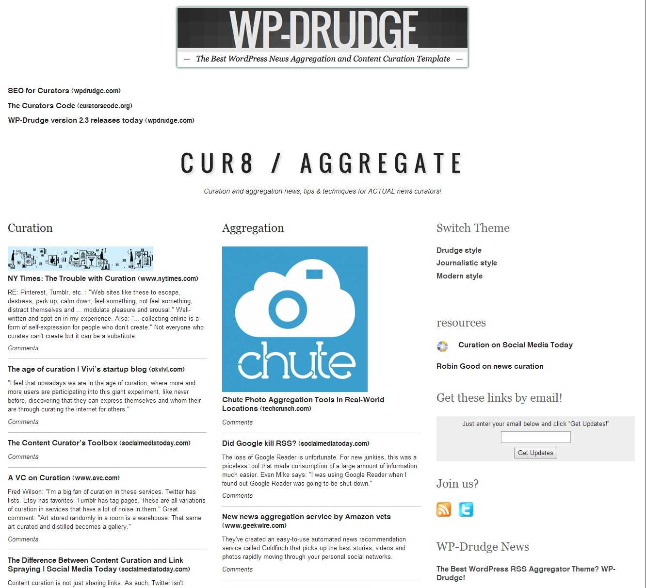 How To Create A Drudge Report Clone Using Wp Drudge - Wp Mayor Throughout Drudge Report Template
