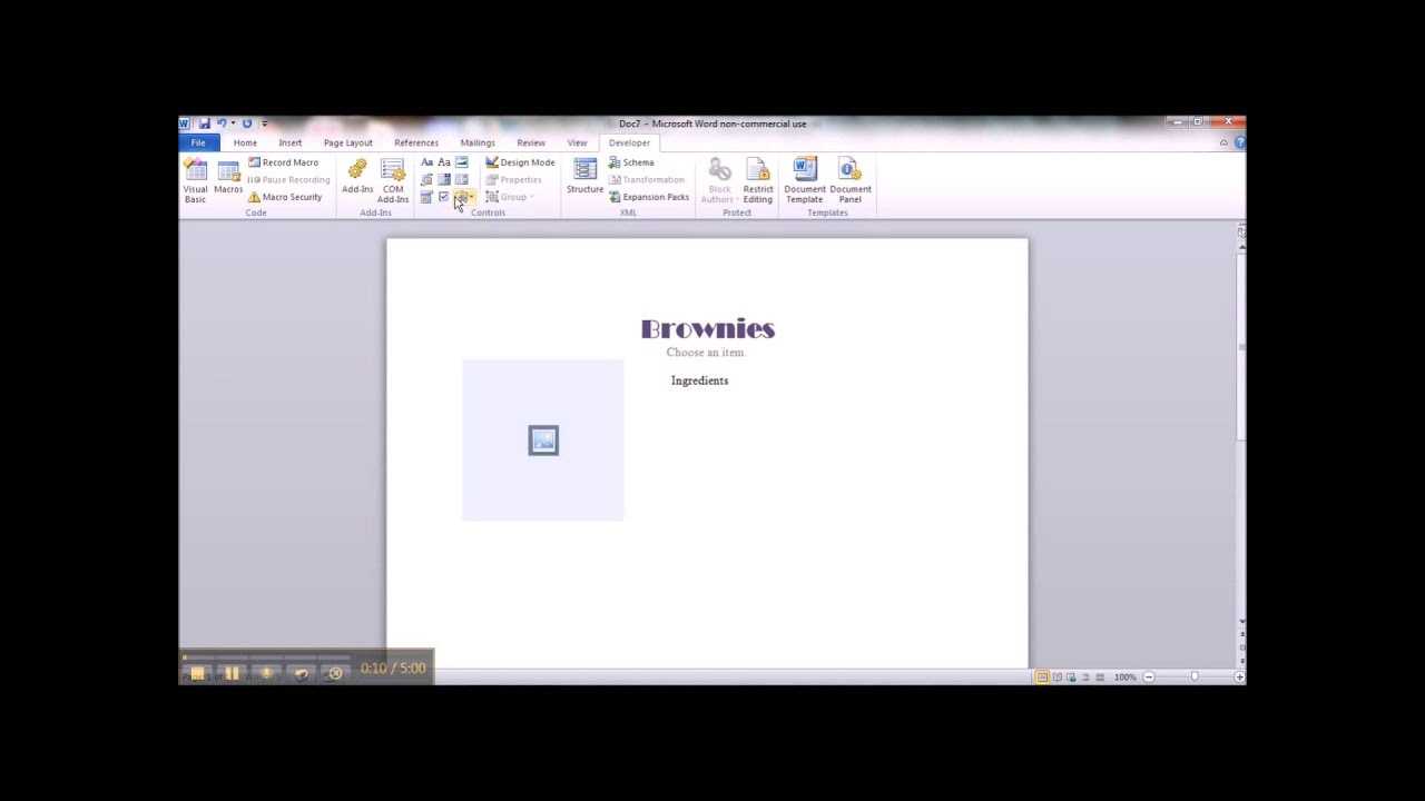 How To Create A Template In Word 2010.wmv Pertaining To Word 2010 Templates And Add Ins