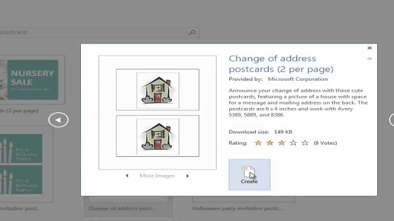 How To Create Postcards With Microsoft Word : Using Microsoft Word Intended For Postcard Size Template Word