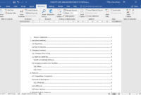 How To Customize Heading Levels For Table Of Contents In Word within Word 2013 Table Of Contents Template