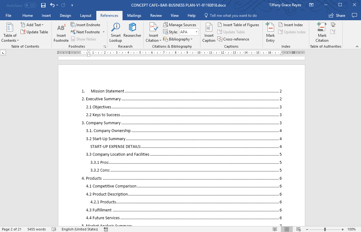 How To Customize Heading Levels For Table Of Contents In Word Within Word 2013 Table Of Contents Template