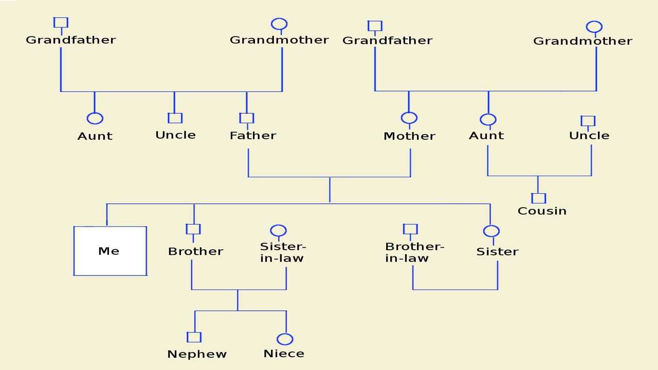 How To Make A Genogram Using Microsoft Word - Tech Spirited Pertaining To Genogram Template For Word
