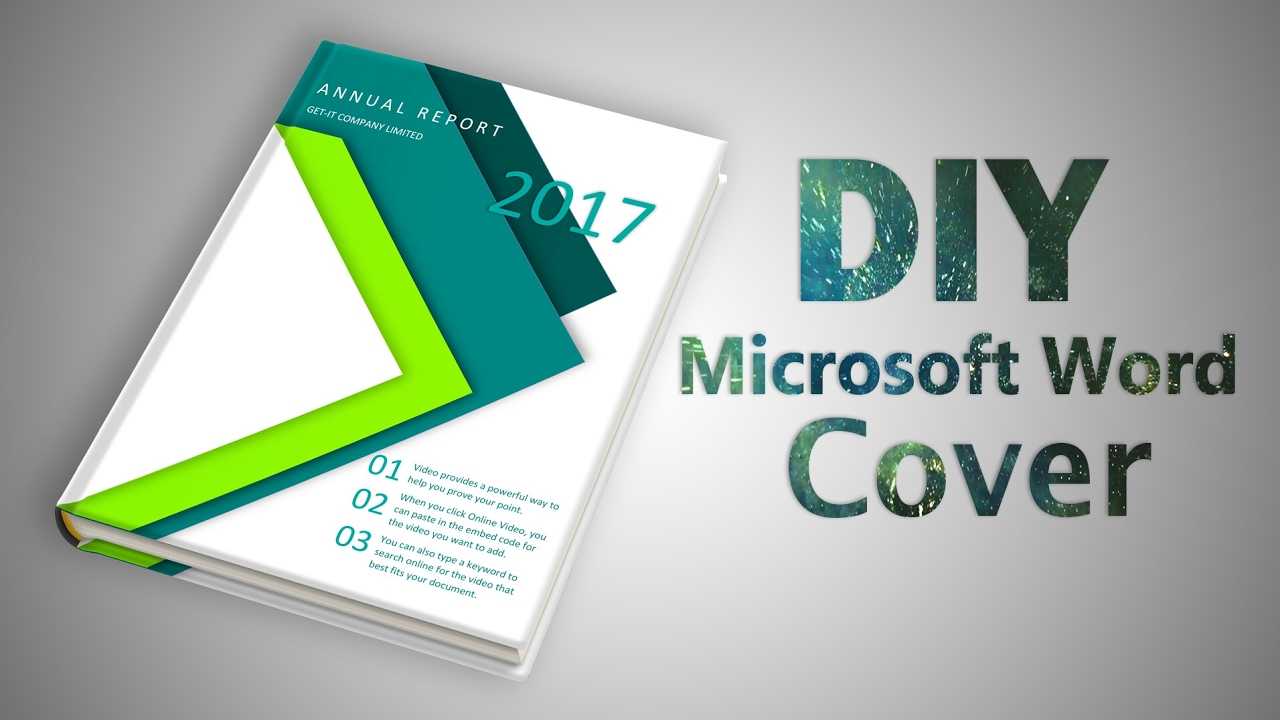 How To Make A Professional Cover Page In Microsoft Word 2016 ✔ Intended For Word Title Page Templates
