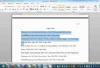 How To Set Word To Mla Format - Karan.ald2014 for Mla Format Word Template