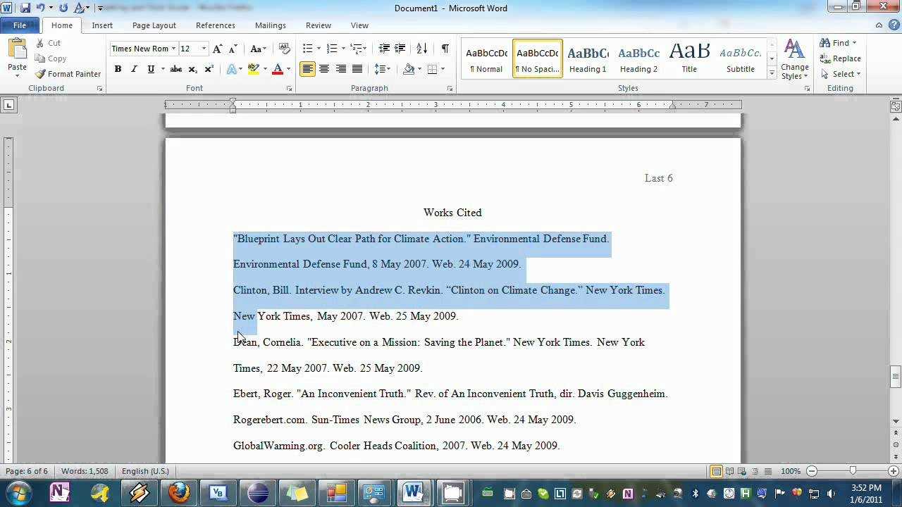 How To Set Word To Mla Format - Karan.ald2014 For Mla Format Word Template