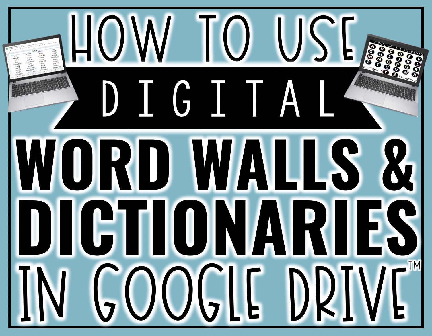 How To Use Digital Word Walls And Dictionaries In Google Pertaining To Blank Word Wall Template Free