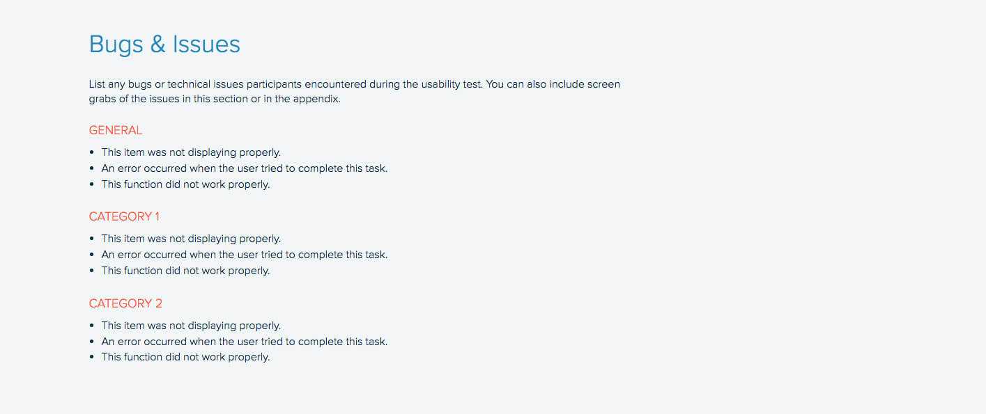 How To Write A Usability Testing Report (With Samples) | Xtensio Pertaining To Usability Test Report Template