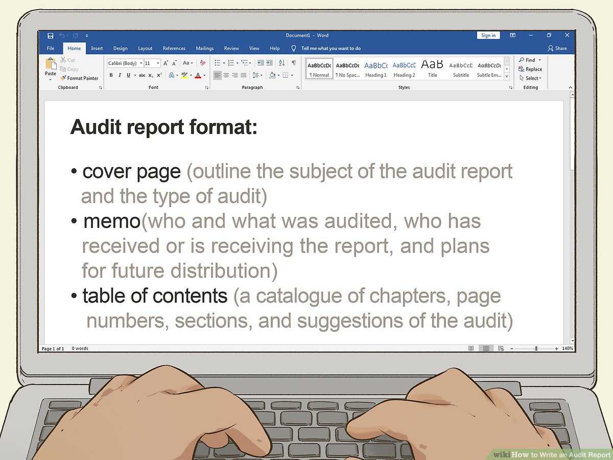How To Write An Audit Report: 14 Steps (With Pictures) – Wikihow Regarding It Audit Report Template Word