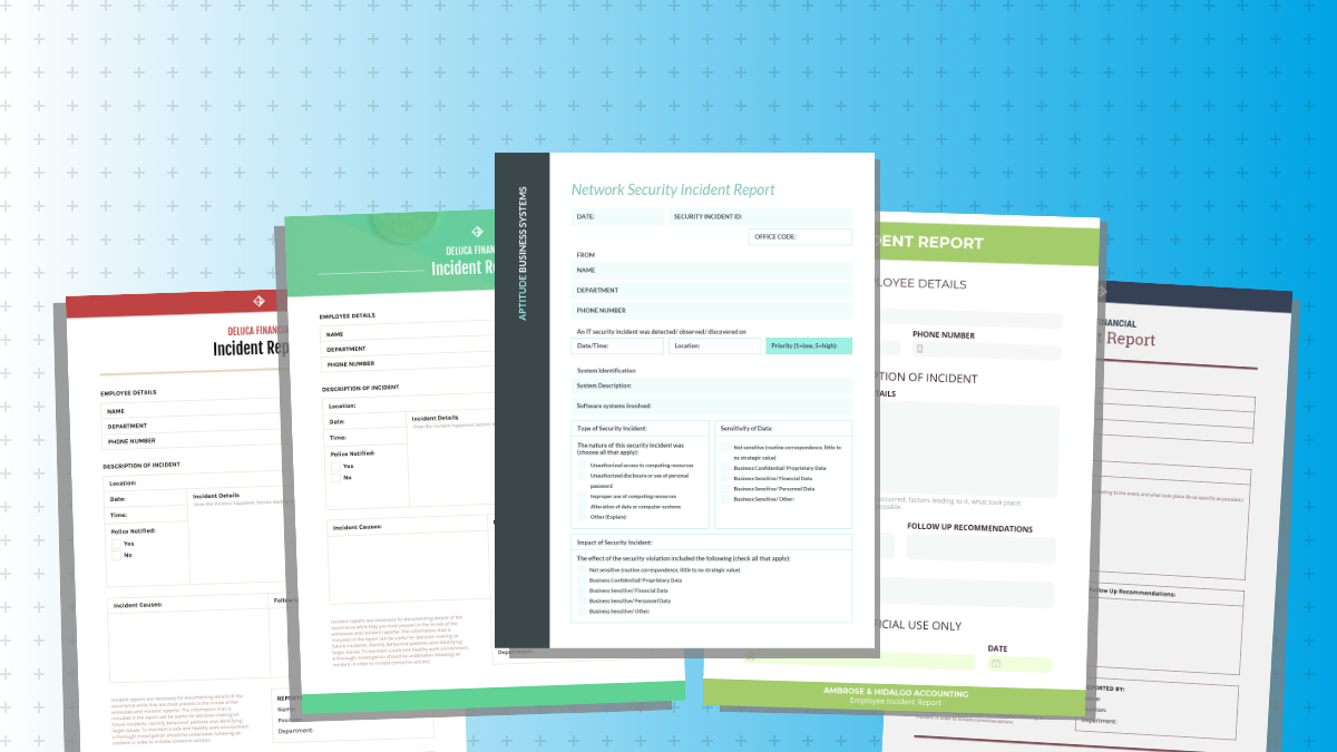 How To Write An Effective Incident Report [Templates] – Venngage Pertaining To Incident Summary Report Template
