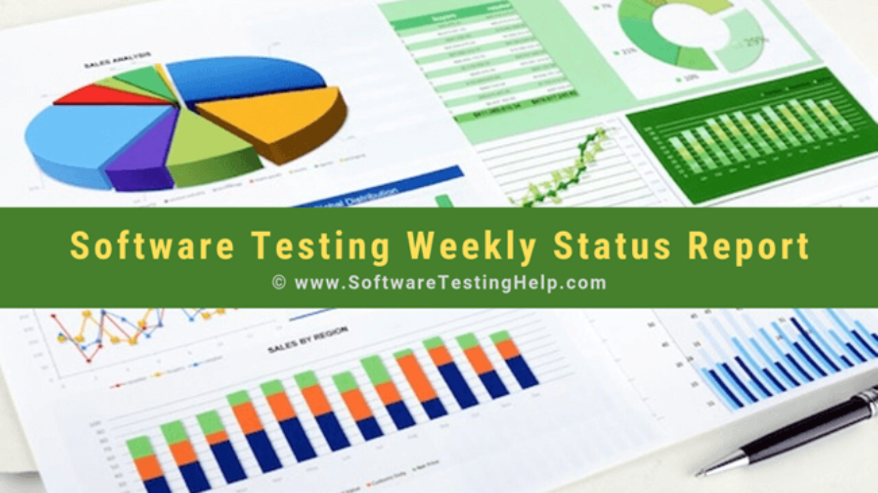 How To Write Software Testing Weekly Status Report Throughout Testing Weekly Status Report Template