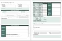 Incident Report Log Template - Business Template Ideas for Incident Report Log Template