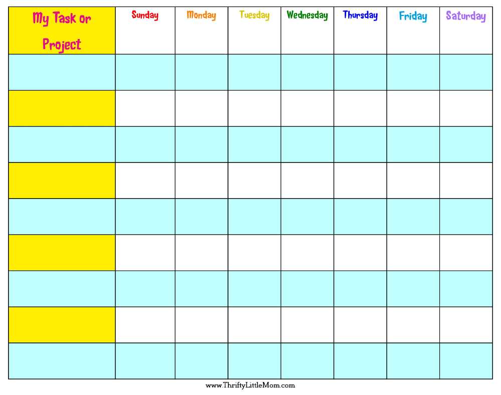 Inspirational Weekly Summer Reward Chart For Kids : V M D Within Reward Chart Template Word