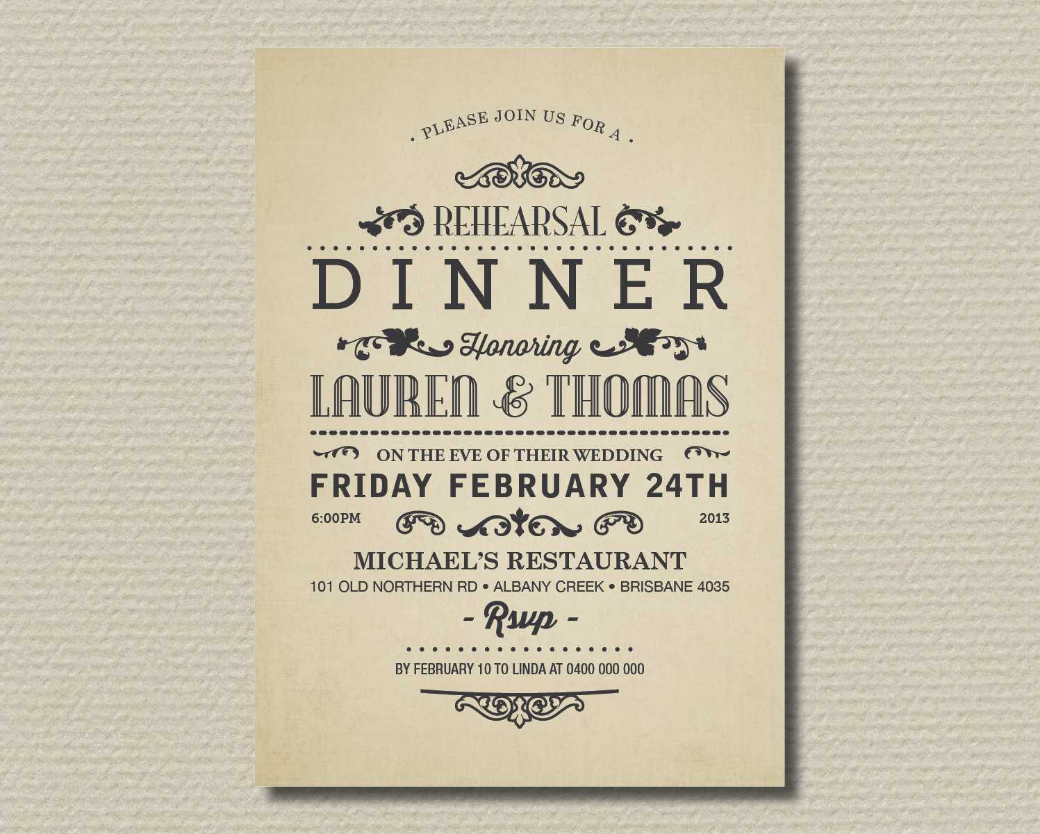 Invitation Wording For Dinner Party – Party Invitation Throughout Free Dinner Invitation Templates For Word
