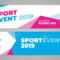 Layout Banner Template Design For Winter Sport Event, Tournament.. Within Event Banner Template