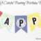 Let's Make It Lovely: Diy Colorful Bunting Birthday Banner For Diy Party Banner Template