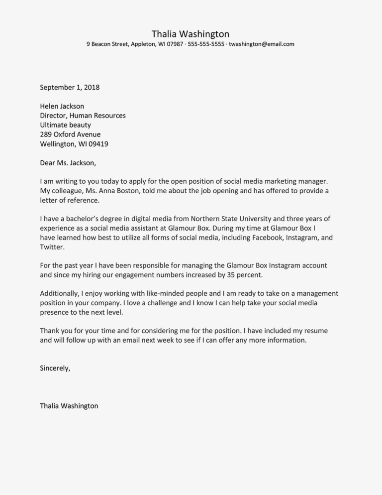 Image 6 for Letter Of Interest Template Microsoft Word
