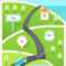 Library Of Road Map Picture Transparent Library Outline Png Intended For Blank Road Map Template