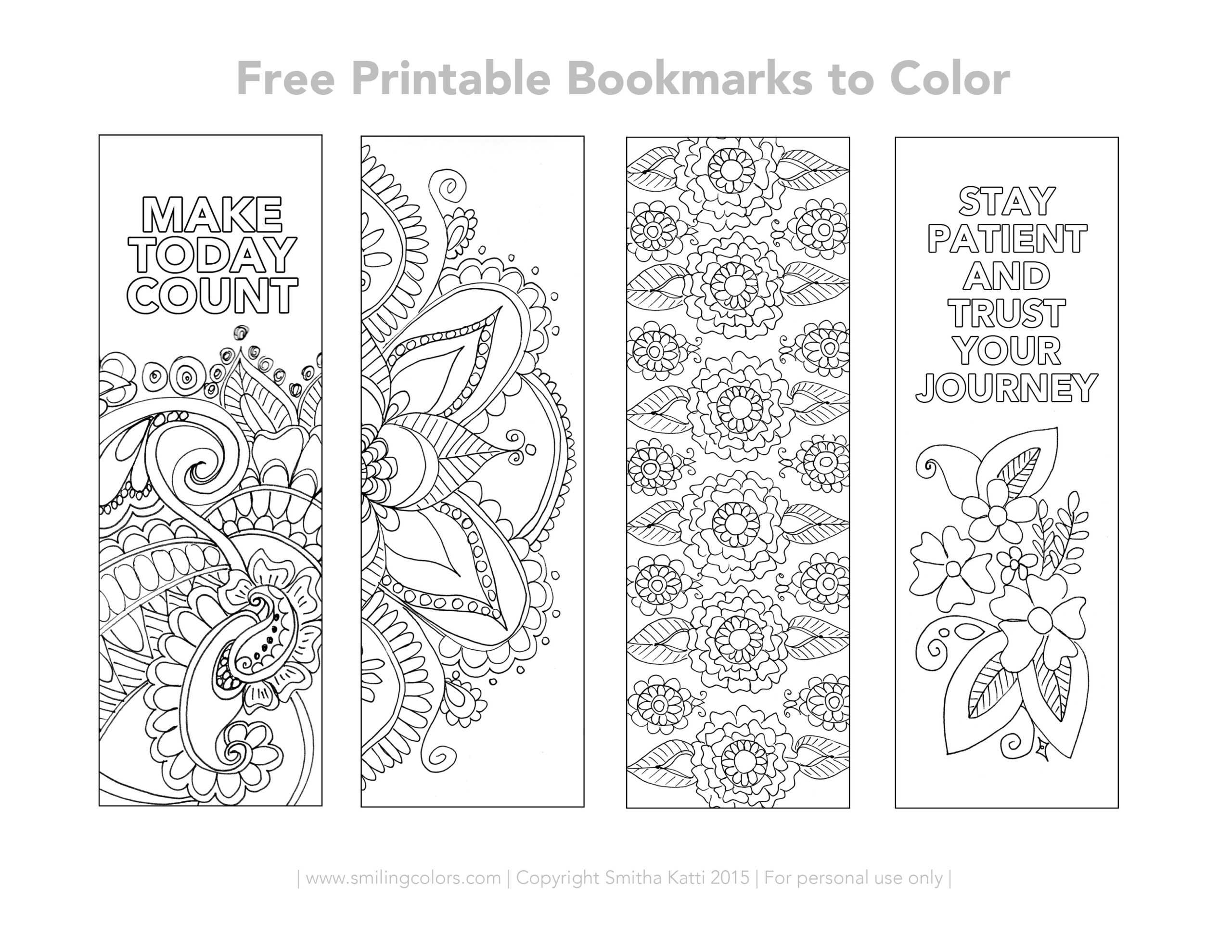 Make You Own Bookmarks – Karati.ald2014 Throughout Free Blank Bookmark Templates To Print