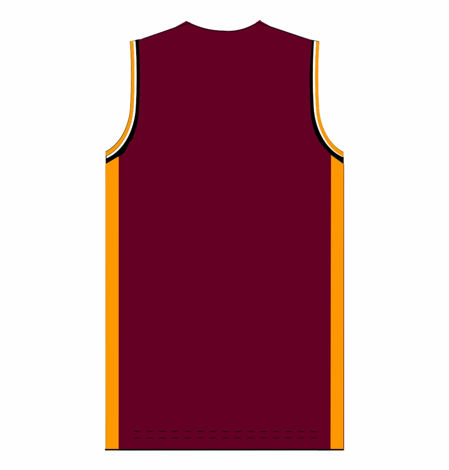 Maroon Basketball Jersey Blank – Free Hd Transparent Png Within Blank Basketball Uniform Template