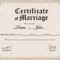 Marriage Certificate Doc – Karan.ald2014 In Blank Marriage Certificate Template