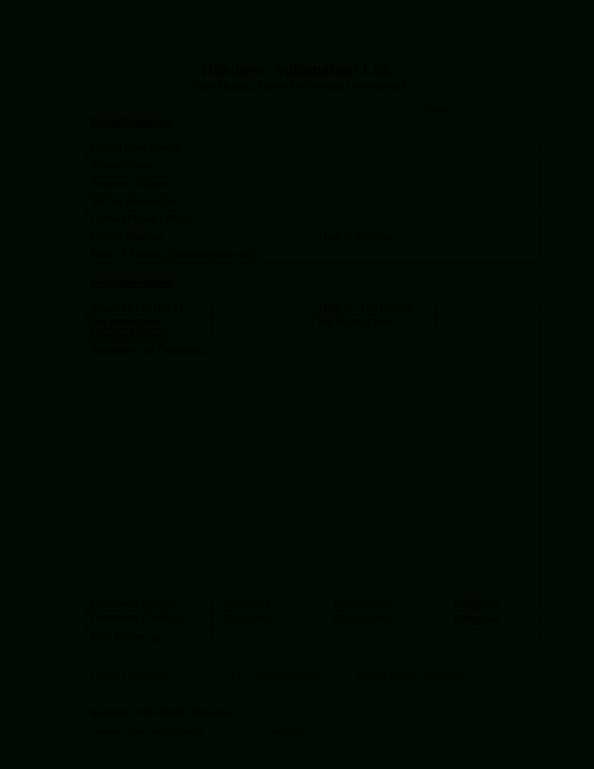 Meeting Report Template – Karati.ald2014 Throughout Conference Report Template