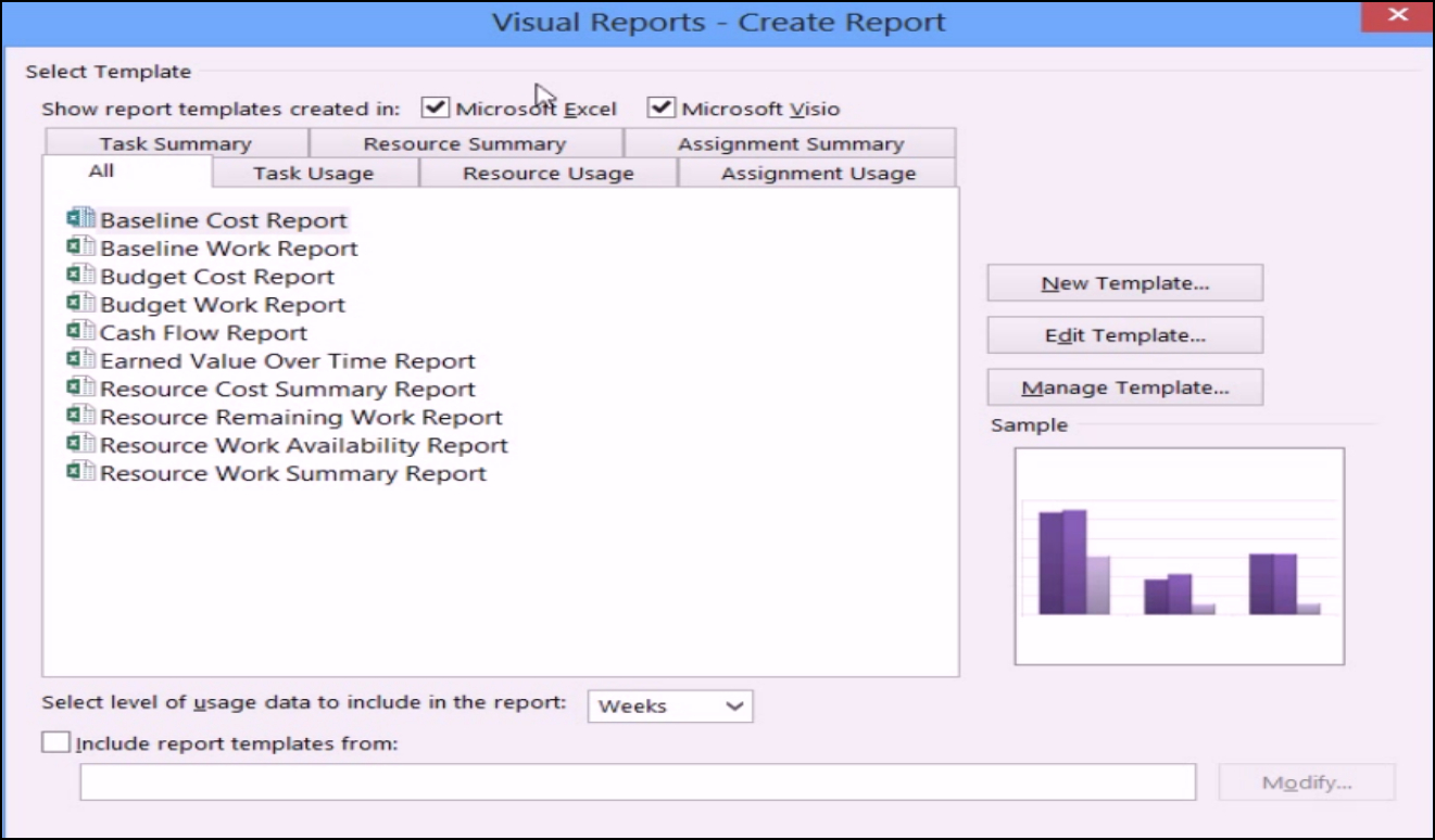 Microsoft Project 2013 Tutorial: Using Visual Reports Regarding Ms Project 2013 Report Templates