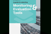 Monitoring And Evaluation Tools with regard to Monitoring And Evaluation Report Writing Template